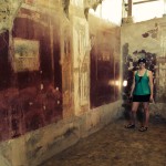 Inside Pompeii ruins