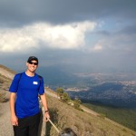 Storm coming on Vesuvius