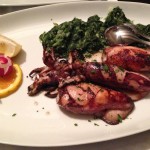 Octopus grilled