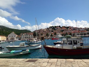 Hvar town marina