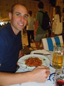 Dinner in Dubrovnik