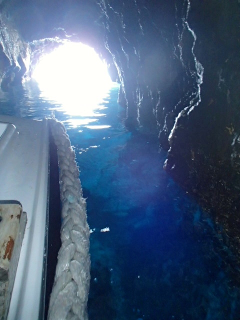 Blue Cave entrance