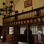 Inside Doune Castle