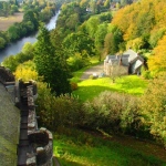 Nice view from top of Doune castle