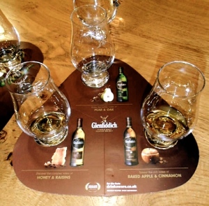 Glenfiddich tasting