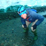 Hiking into the Northern Lights Cave