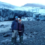 Outside the Glacier Cave