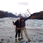 Hiking on the Skaftafellsjokull glacier