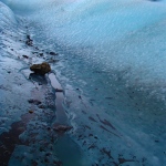 Crevice in Ice