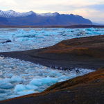 Breiðamerkurjökull Glacier toungue