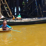 Tonle Sap lake(Kompoung Pluk) floating village