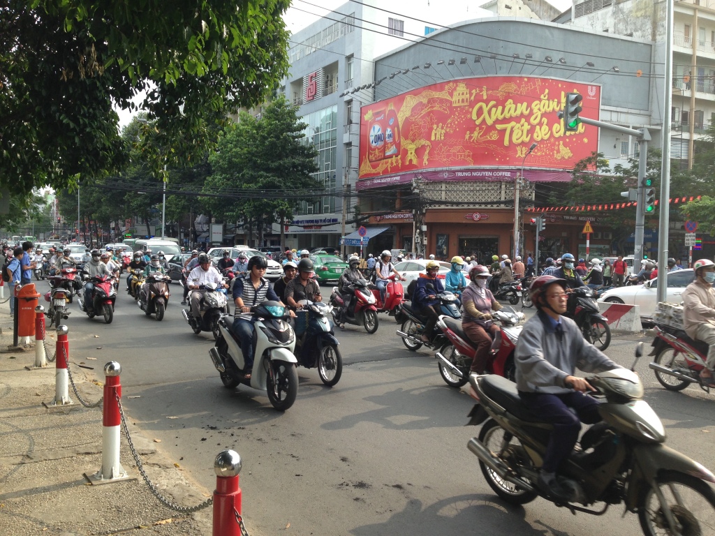 So many motorbikes!