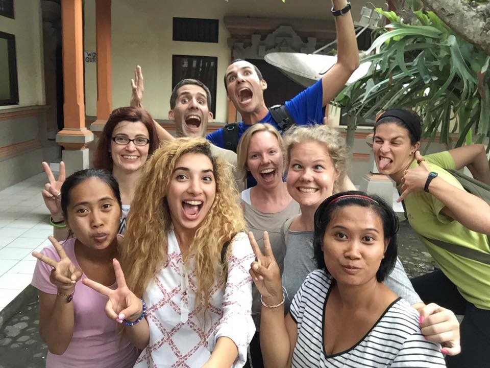 Selfie with VP Programs Ubud Teachers!
