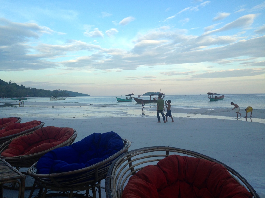 Relaxing on Koh Rong
