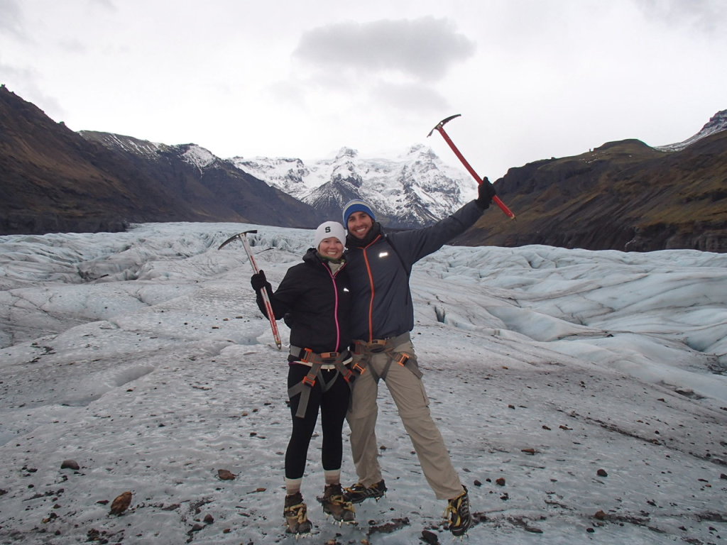 Iceland hiking