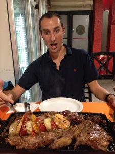 So much meat in Argentina!