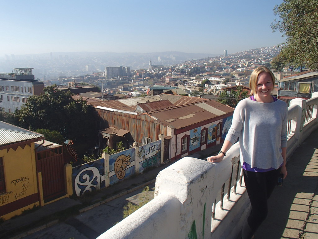 Marissa on top of the hill