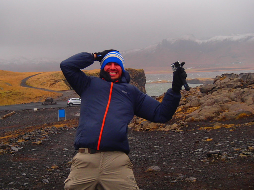 Hurricane winds in Iceland